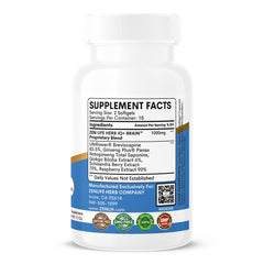 Panax Notoginseng root used in IQ+ Brain formula
