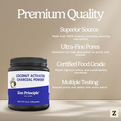 Digestive support with Zen Principle activated charcoal