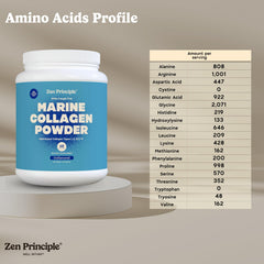 Zen Principle powder dissolves instantly in water or drink