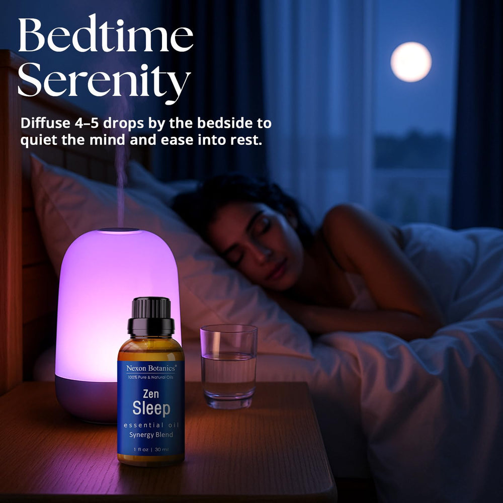 Travel-friendly Zen Sleep bottle for jet lag relief