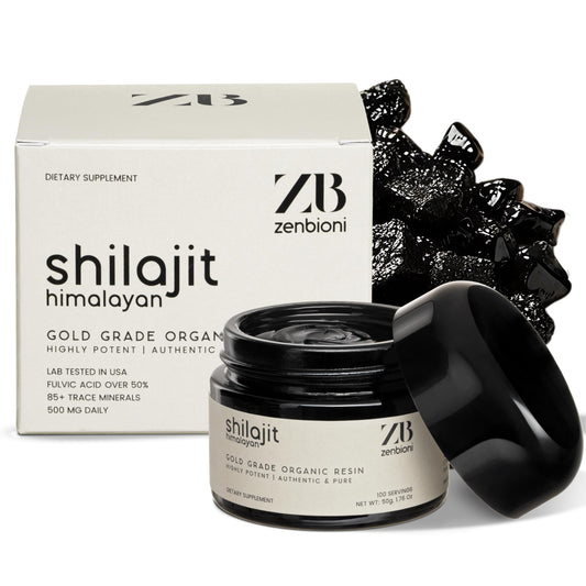 Zenbioni Himalayan Shilajit Resin 50g front view