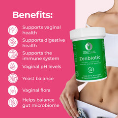 Vegan-friendly, non-GMO, dairy-free probiotic capsules packaging