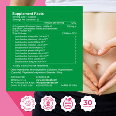 Lifestyle image showing daily use of Zenbiotic for feminine health