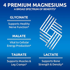 Close-up of magnesium glycinate component in Zentastic formula