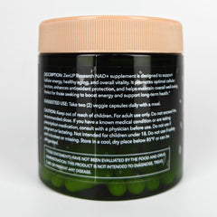 Vibrant energy and anti-aging themed scene with ZenUP branding