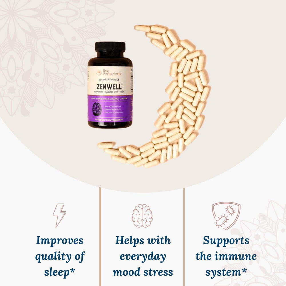 Ashwagandha KSM-66 with L-Theanine for sleep and stress support