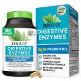 Zenwise Health Digestive Enzymes bottle and label