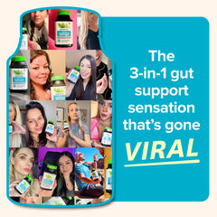 Gas and bloating relief with digestive enzymes