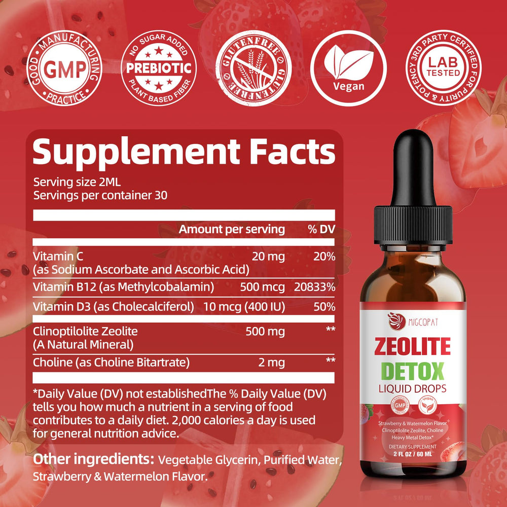 Back packaging view with nutrition information