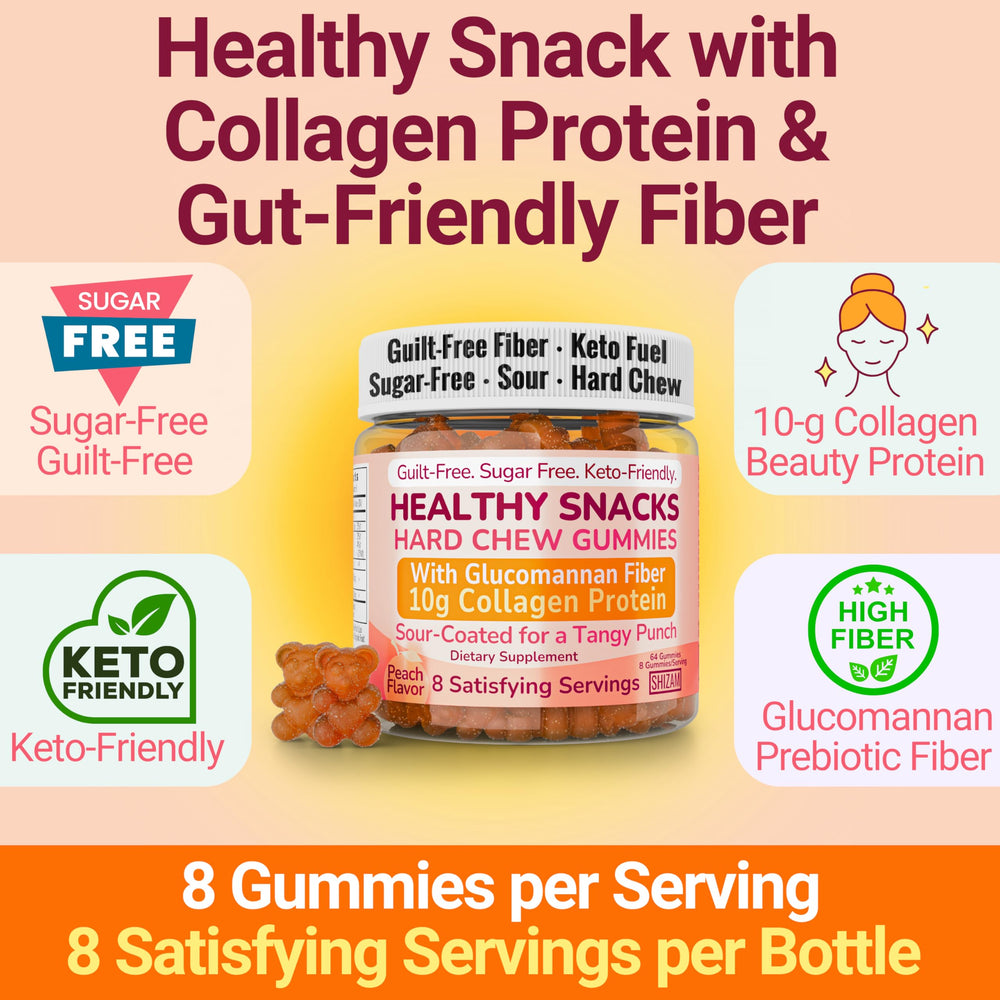 Zero sugar, gluten-free keto snack label