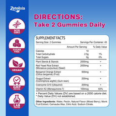Close-up view of Zetelixia gummies texture