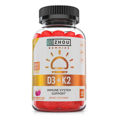Zhou D3+K2 gummies hero image