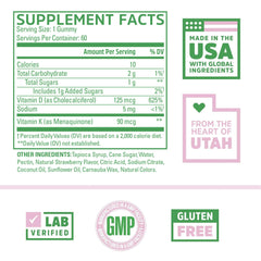 Zhou D3+K2 gummies packaging