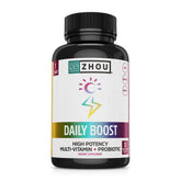 Zhou Daily Boost front bottle view