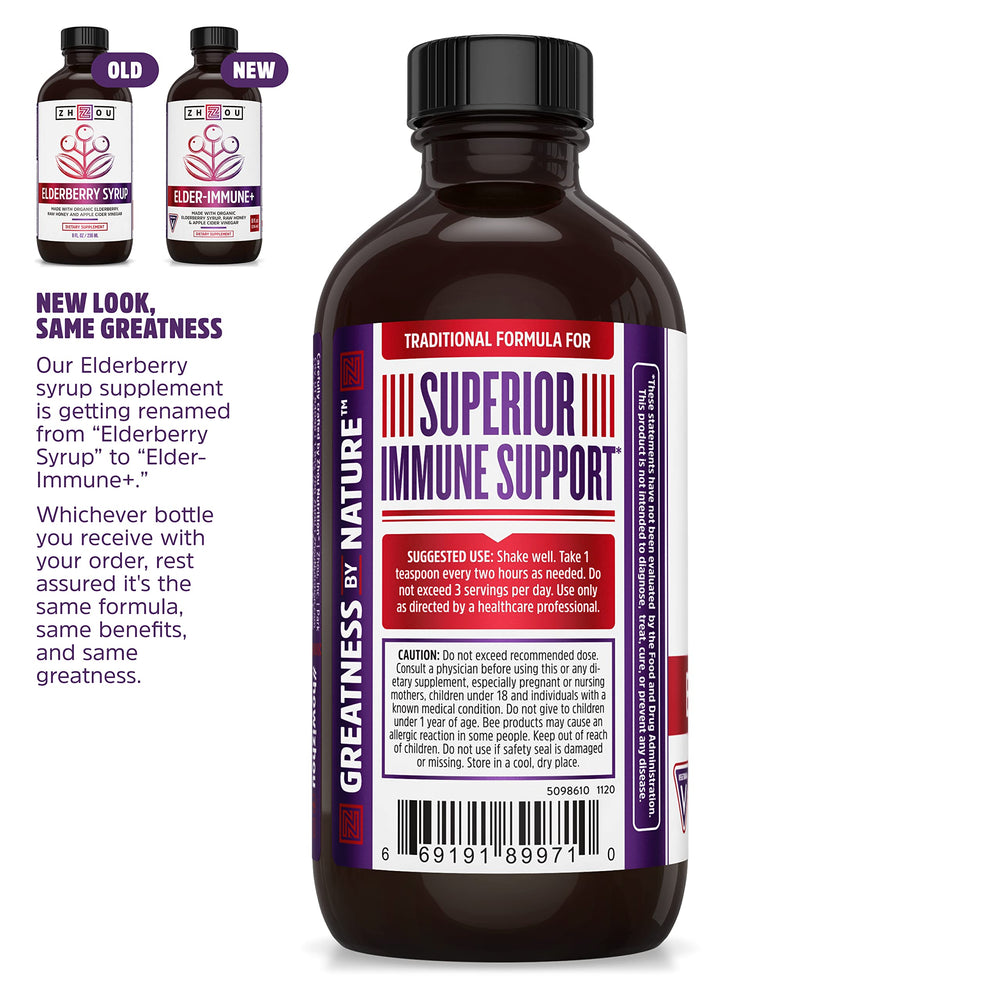 Echinacea tincture bottle with dropper