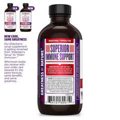 Echinacea tincture bottle with dropper