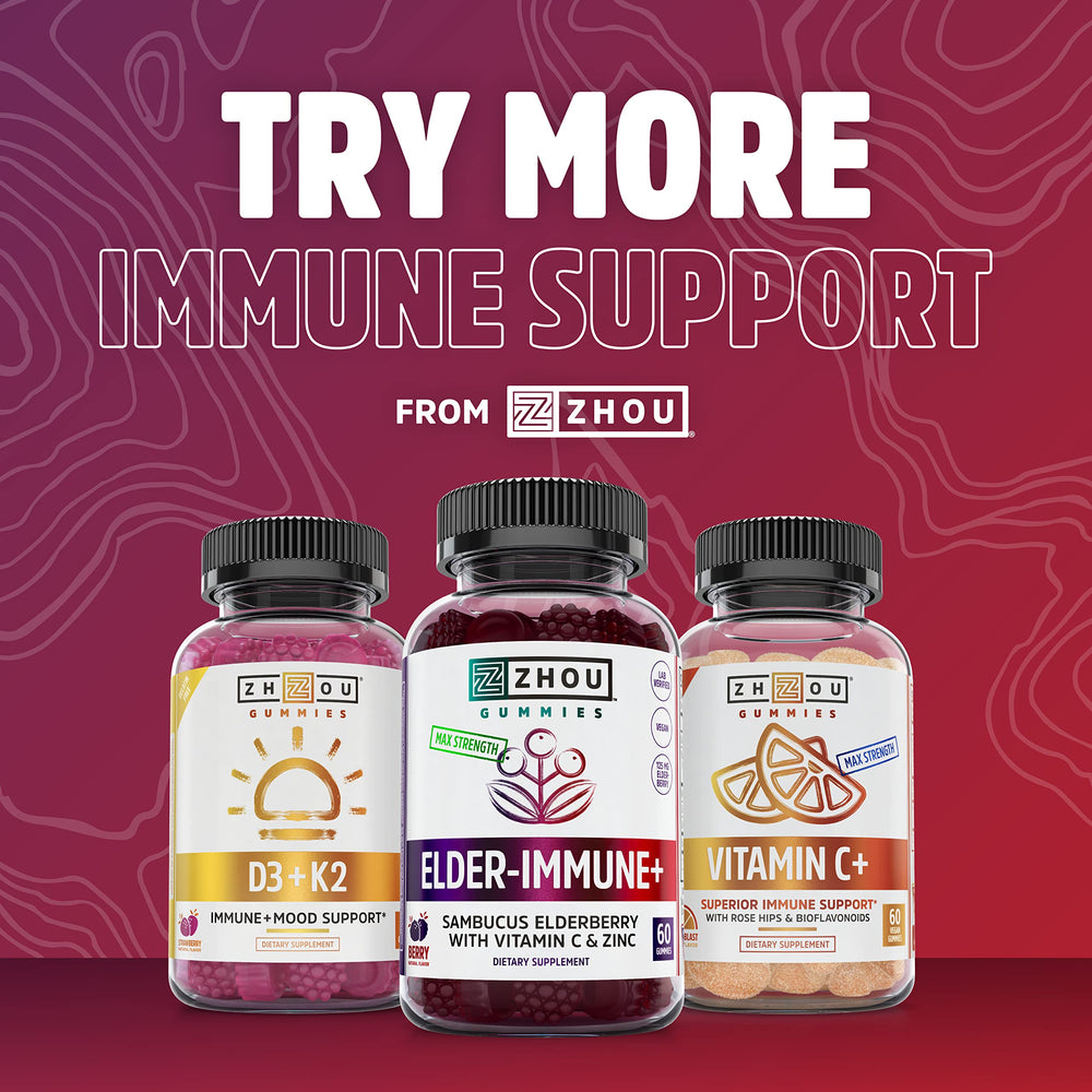 Wellness elixir packaging with glass bottle
