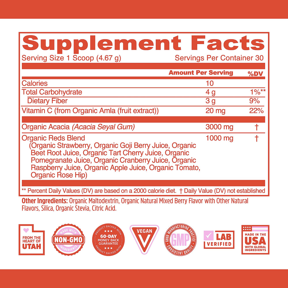 ZHOU Nutrition Superfruits Powder bottle