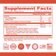ZHOU Nutrition Superfruits Powder bottle