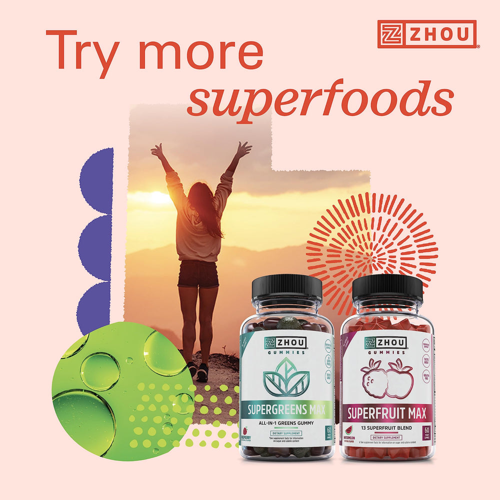 Serving scoop of ZHOU Superfruits Powder