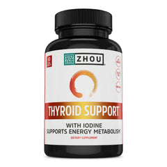ZHOU Thyroid Support front label