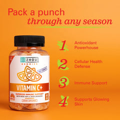 Highlighting ingredients: vitamin C, bioflavonoids, acerola