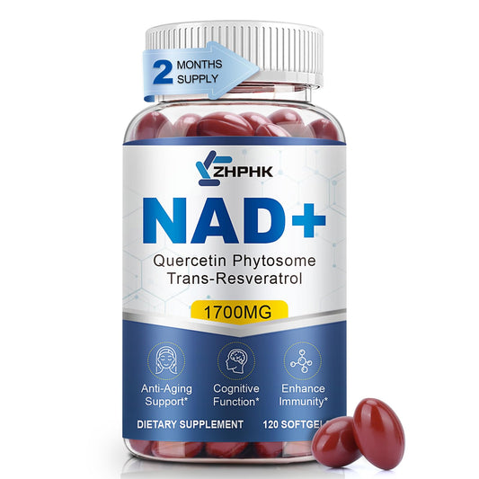ZHPHK NMN supplement bottle label