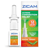 Zicam Extreme Congestion Relief bottle showing no-drip spray for fast congestion relief