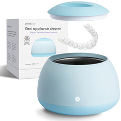 Zima Dental Pod Ultrasonic Retainer Cleaner on countertop