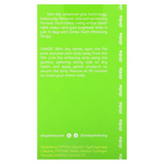 Close-up of Zimba Coconut Flavored Teeth Whitening Strips