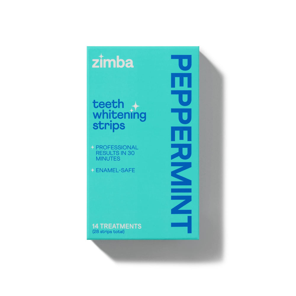 Zimba Peppermint Teeth Whitening Strips – hero image