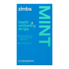 Zimba Teeth Whitening Strips packaging