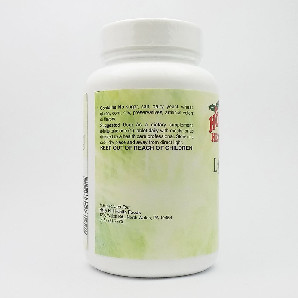 Close-up of L-OptiZinc methionine-bound zinc text on bottle