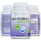 Bottle of Zinc 50mg Picolinate with 120 vegan capsules