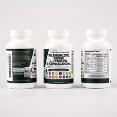 Zinc 50 mg pills and mineral blend