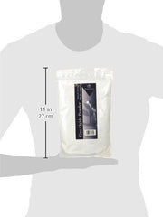 Factory-sealed zip pouch bulk packaging of zinc oxide powder