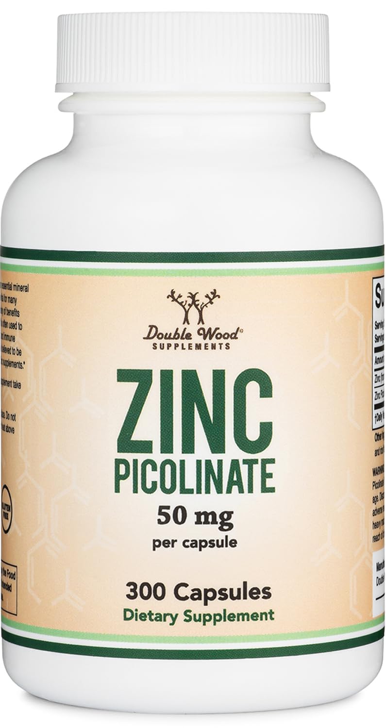 Health-oriented image of zinc picolinate capsules for wellness