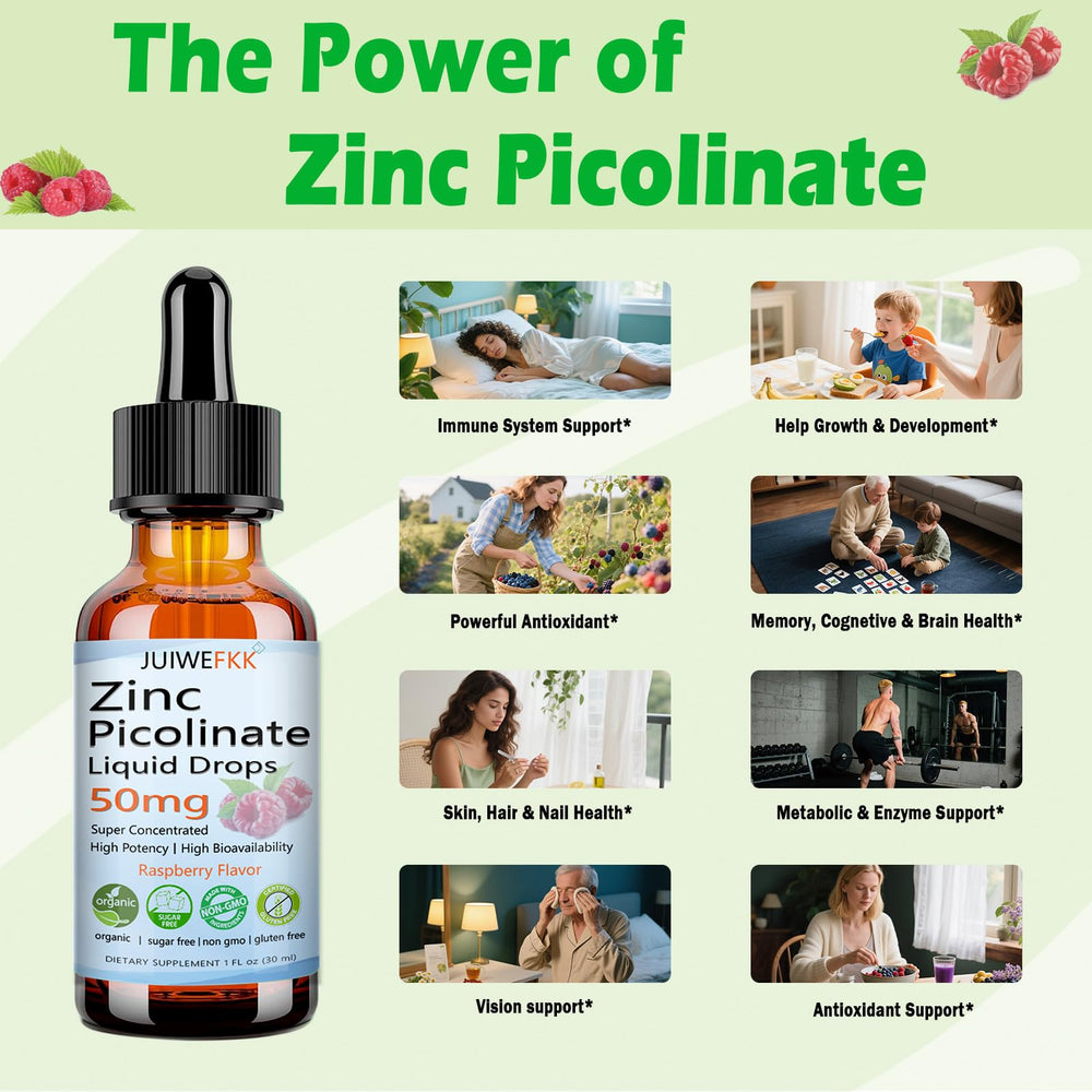 Icons representing immune health, skin health, eye health and enzyme support