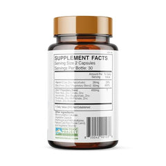 Zinc7 bottle with healthy lifestyle imagery