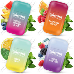 Z!NGHA Caffeinated Aromatherapy Nasal Inhaler Stick Fruit Burst – Energy Boost, Focus, Refresh & Clear Breathing