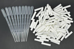 Inhaler replacement kit components with wicks