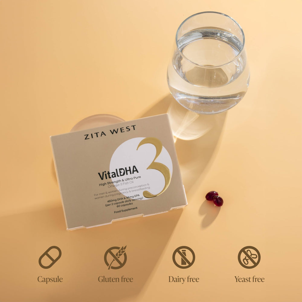 Ultra-pure, mercury-free DHA supplement safety and purity.