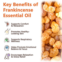 ZIXAOK Frankincense Resin Oil texture closeup highlights premium hydration.