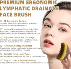 Zizmsh lymphatic contour brush designed for hygienic storage and easy cleaning.