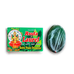 Zoeartcrafts Rue soap bar bayleaf infused for positive energy and abundance