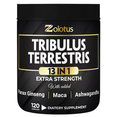 Product hero image showing Zolotus 13in1 Tribulus Capsules