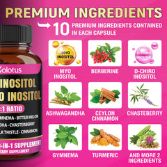 Dosing guide showing 3 capsules per day for a 30-day supply