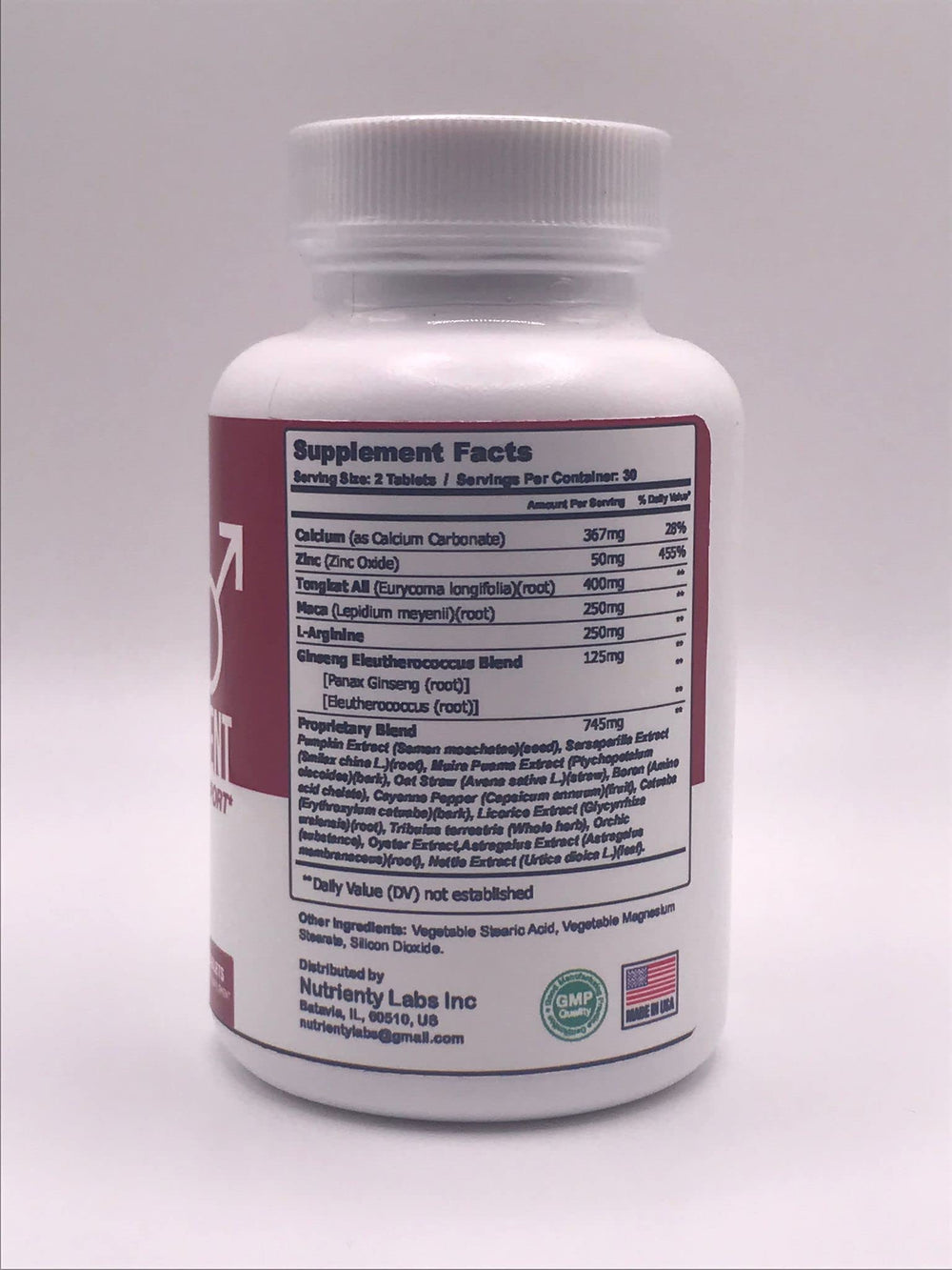 Endura Naturals health support supplement bottle label