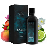 Zone Scent BOMBEI bottle-front showcases premium essential oil for a luxurious diffuser experience.