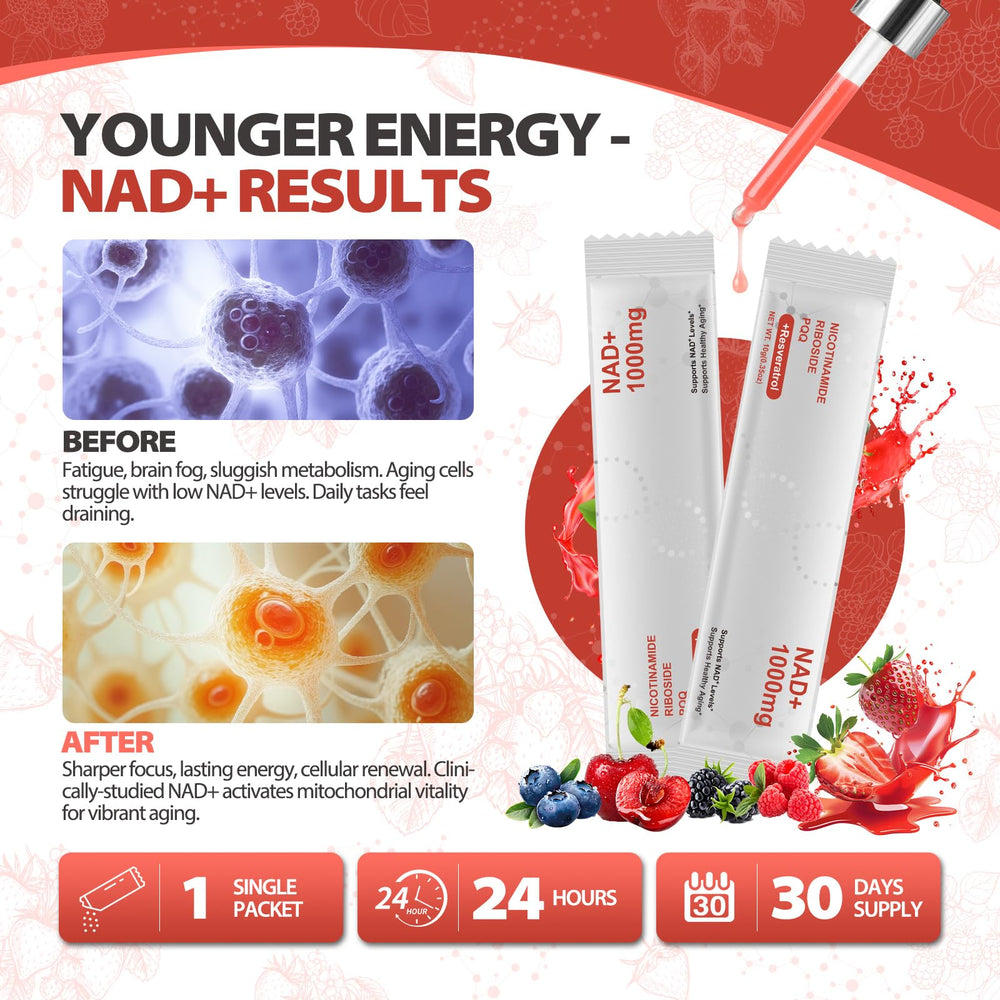 30-stick pack of Zooone NAD+ liquid supplement